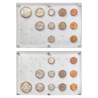1955-1956 Unc. US Year Sets [35 Coins]