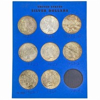 1921-1935 Morgan and Peace Dollar Set [13 Coins]