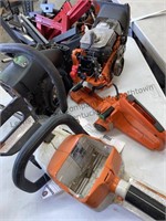 Mixed lot of chainsaws all need repair