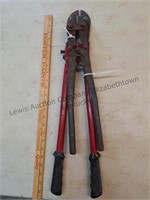 2 bolt cutters 24" and 18"