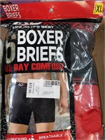 2 new packages men's boxer brief size extra