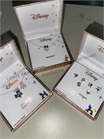 Disney necklaces and earrings