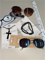 Sunglasses and men's fashion stainless steel