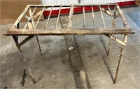 Metal Welding Table. 35" x 20" x 29" high.