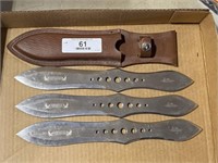 Gil Hibben/United Cutlery Set of Throwing Knives