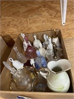 Box of Ceramic Glass Bells-some Fenton