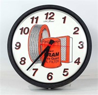 Fram Filter Wall Clock