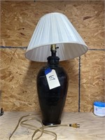 Elec Table Lamp w/Shade 25"H