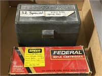 32 Winchester Special Ammo - 70rds. - Reloads