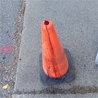 Orange & Black Safety Pylon