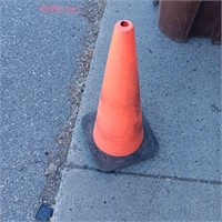 Orange & Black Safety Pylon