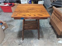 Antique Oak Square Table -