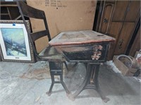 Antique Children's School Desk