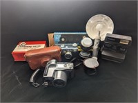 Vintage Cameras and Supplies: