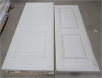(4) Steve's 2 panel arch wood interior door