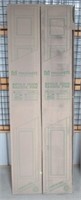 (2) Masonite 6 panel bifold door radiata pine in