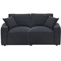 Global Furniture Stationary Sectional - Black