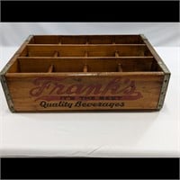 Wooden Frank's Bottle Crate