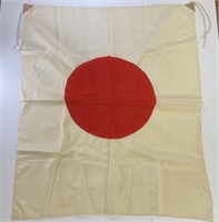 Vintage Large Japan Flag Measures 29" x 34"