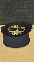 USS GUADALCANAL LPH-7 Vintage Hat