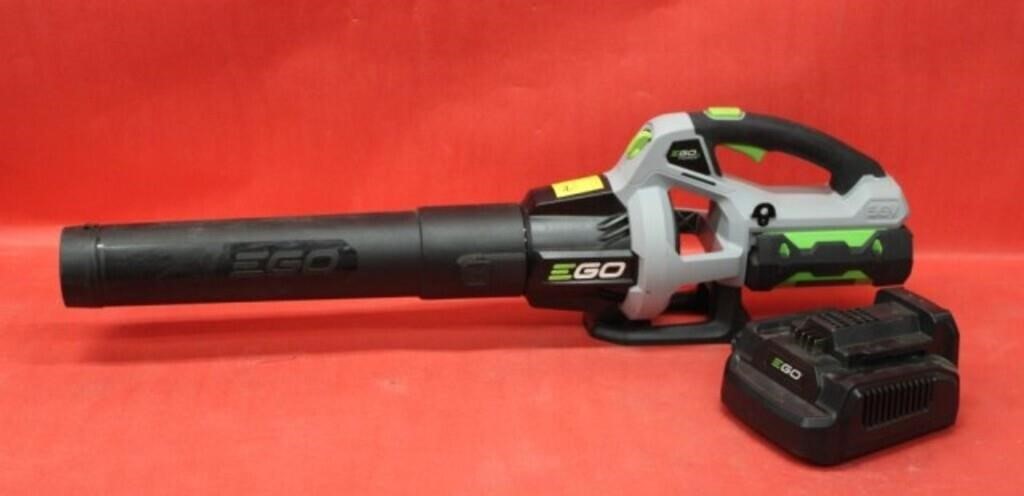 EGO 56 volt cordless blower w/ battery & charger