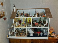 Doll House with all contents inside