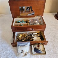 Jewelry Box and Contents