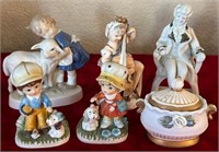 D - LOT OF COLLECTIBLE FIGURINES (L99)