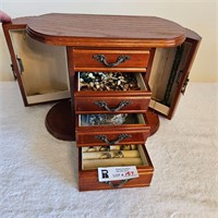 Jewelry Box and Contents