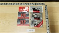 Lot of Sony Audio Cassette Tapes NEW