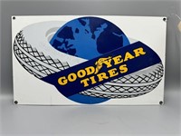 Goodyear Tires sign, SSP, 16Wx9T