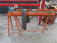 Fabricated Linisher, Bed 1300mm 240V
