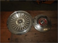 (2) Ford hub caps