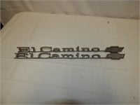 (2) Chevrolet El Camino emblems