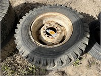 (2) 7.50 x 16 LT Used Tires & 6 Hole Rims