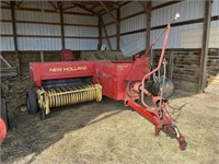 New Holland 311 Square Baler w/#70 Thrower