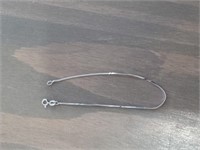 STERLING SILVER BRACELET - 7"