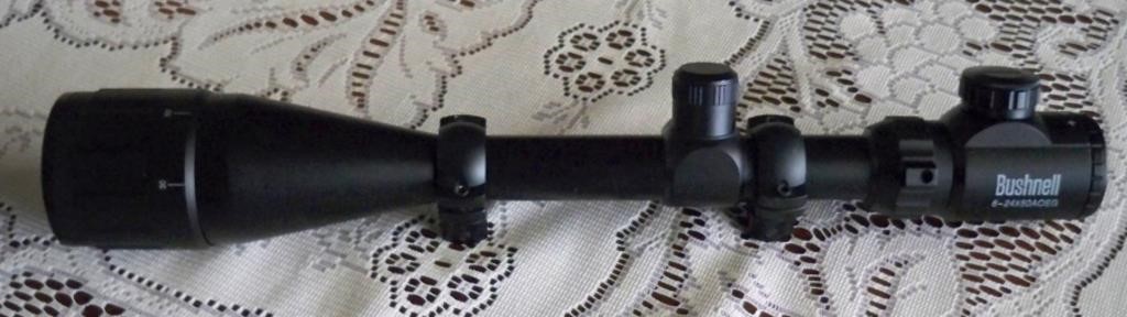 Bushnell 6-24X50 riflescope (see notes)