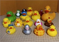 Large Collection Rubber Duckies