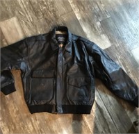LARGE JACKET TYPE A2 FLYERS LEATHER U.S. ARMY.