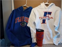 Florida Gator Hooded Sweat Shirts & Yeti Cup
