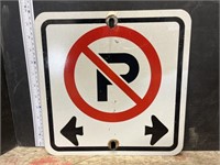 Road sign- No Parking