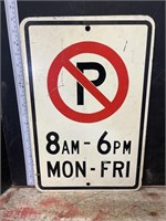 Road sign- No Parking