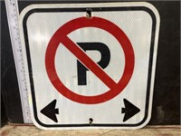 Road sign- No Parking