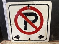 Road sign- No Parking