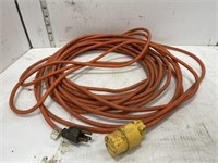 Orange extension cord