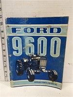 Ford 9600 Tractor operators manual