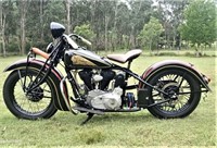 1935 Indian Chief. Engine #  CCE 555 Frame # .....