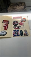 Assortment of badges