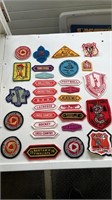 Assortment of badges